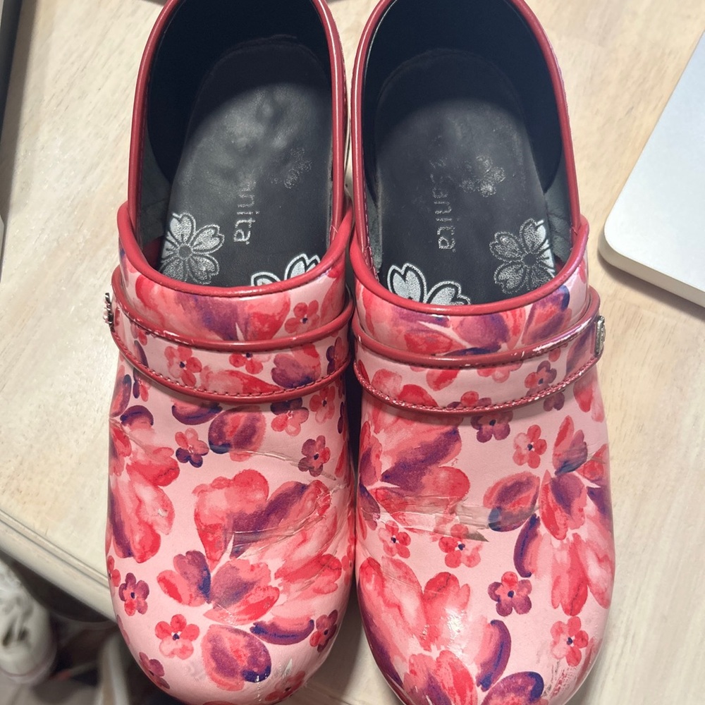 New Sanita Original-Petals Clogs Multicolor size 39 \ 8